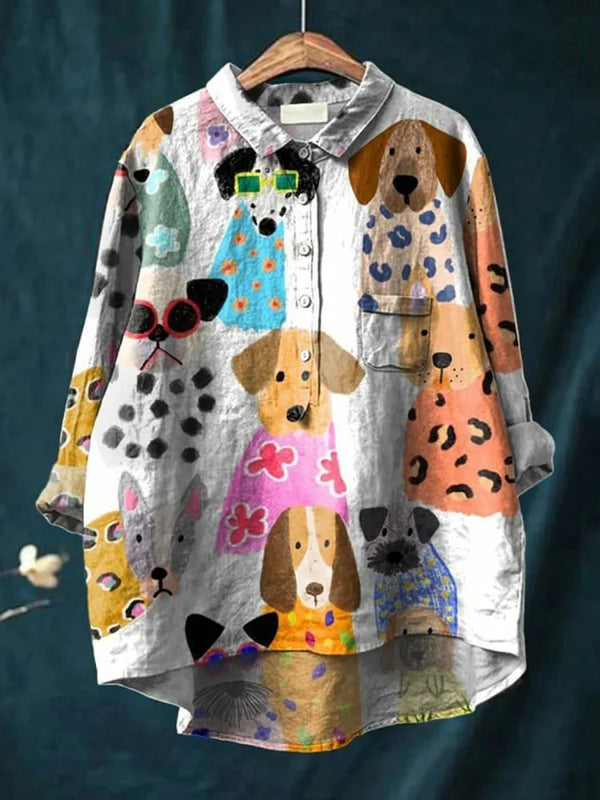 FIONA | DOG ART SHIRT