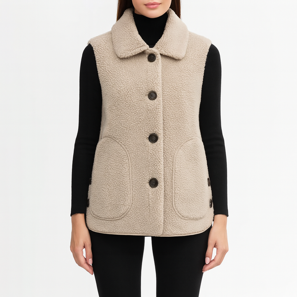 Velvique Sleeveless Coat
