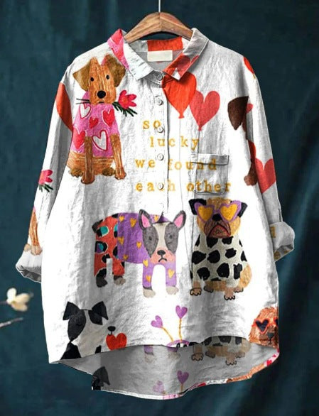 LOLA | DOG ART SHIRT
