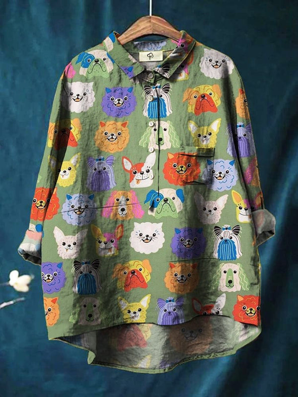 PUCK | DOG ART SHIRT