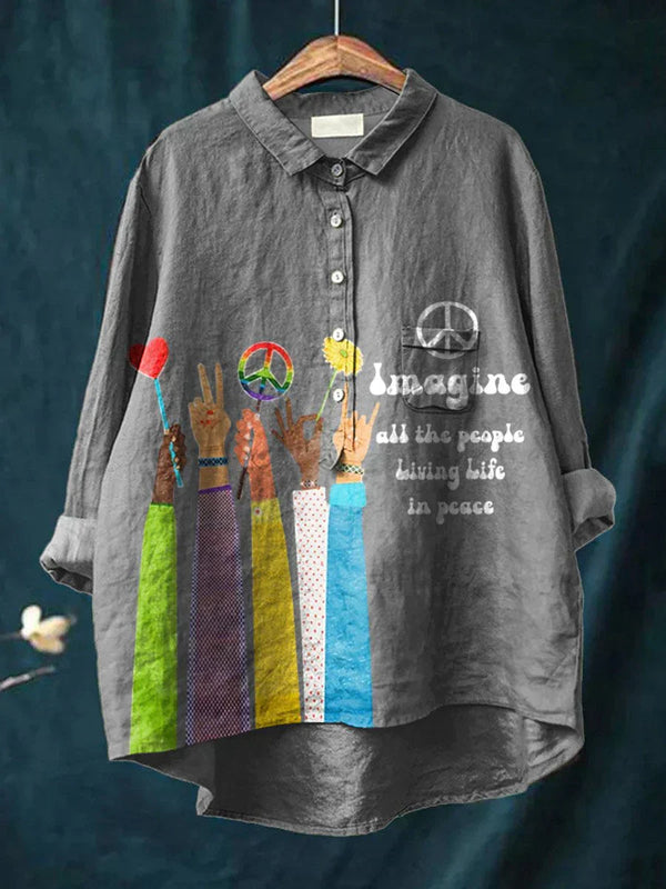 PEACE HIPPIE | ART SHIRT